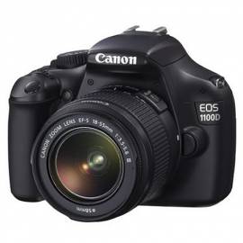 Aparat foto DSLR Canon EOS 1100D + Obiectiv EF-S 18-55mm DC III
